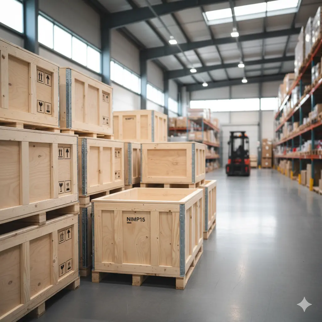 emballage industriel bois NIMP15