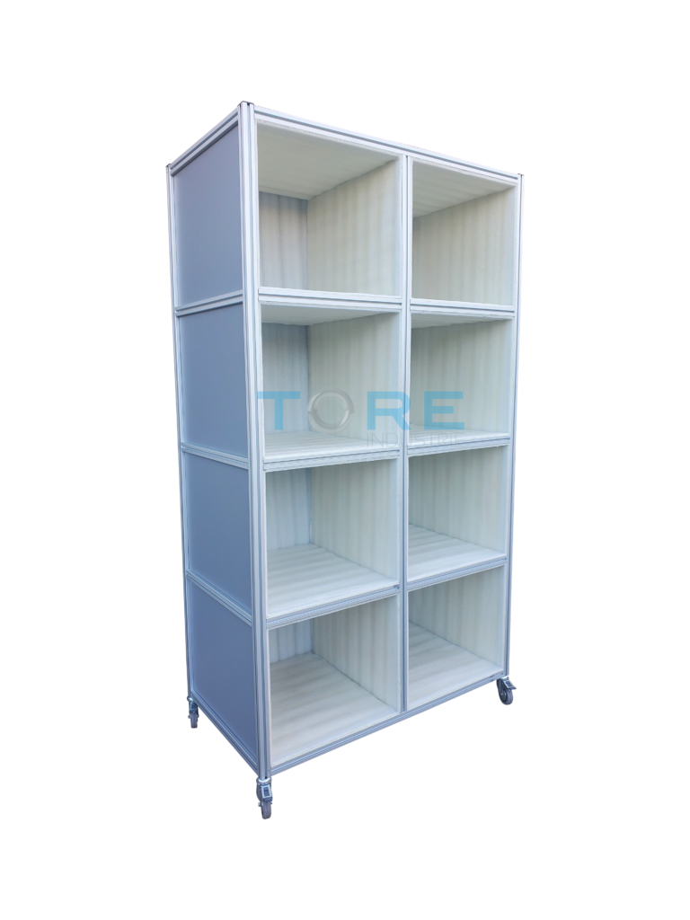 structure T-slot aluminium
