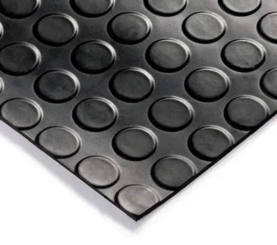 Rouleau gerflex à pastille 1.5mm (1.6 x 15 M) noir
