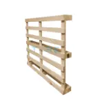 Palette en bois (Lg) 1200x1000 mm - NIMP15
