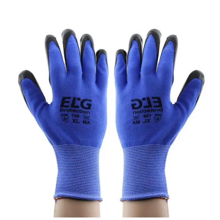 Gants de protection CASTOL T10 bleu