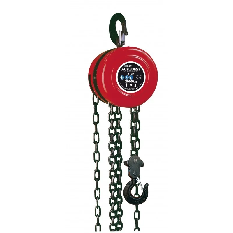 Palan a chaine 1t-3m avec bras 