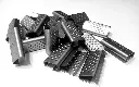 Chapes acier Galva 12mm (1000 pcs)