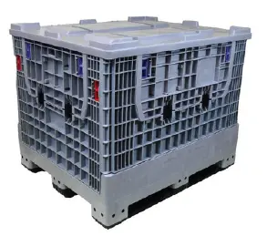 Caisse en plastique (couleur Gris) - (1200x800x950mm) CS- 5000 kg / CD- 500 kg - HDPE