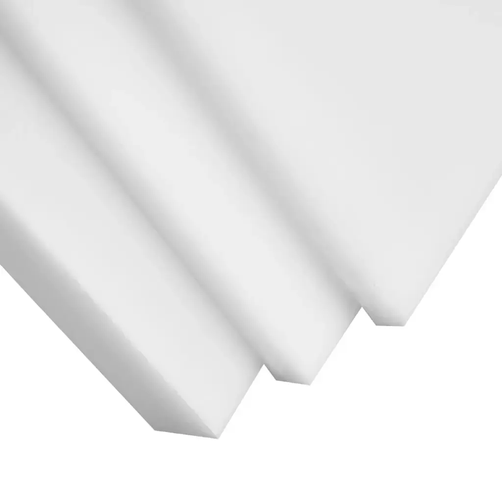 Plaque polypropylene 5mm blanc 2980x2000 mm